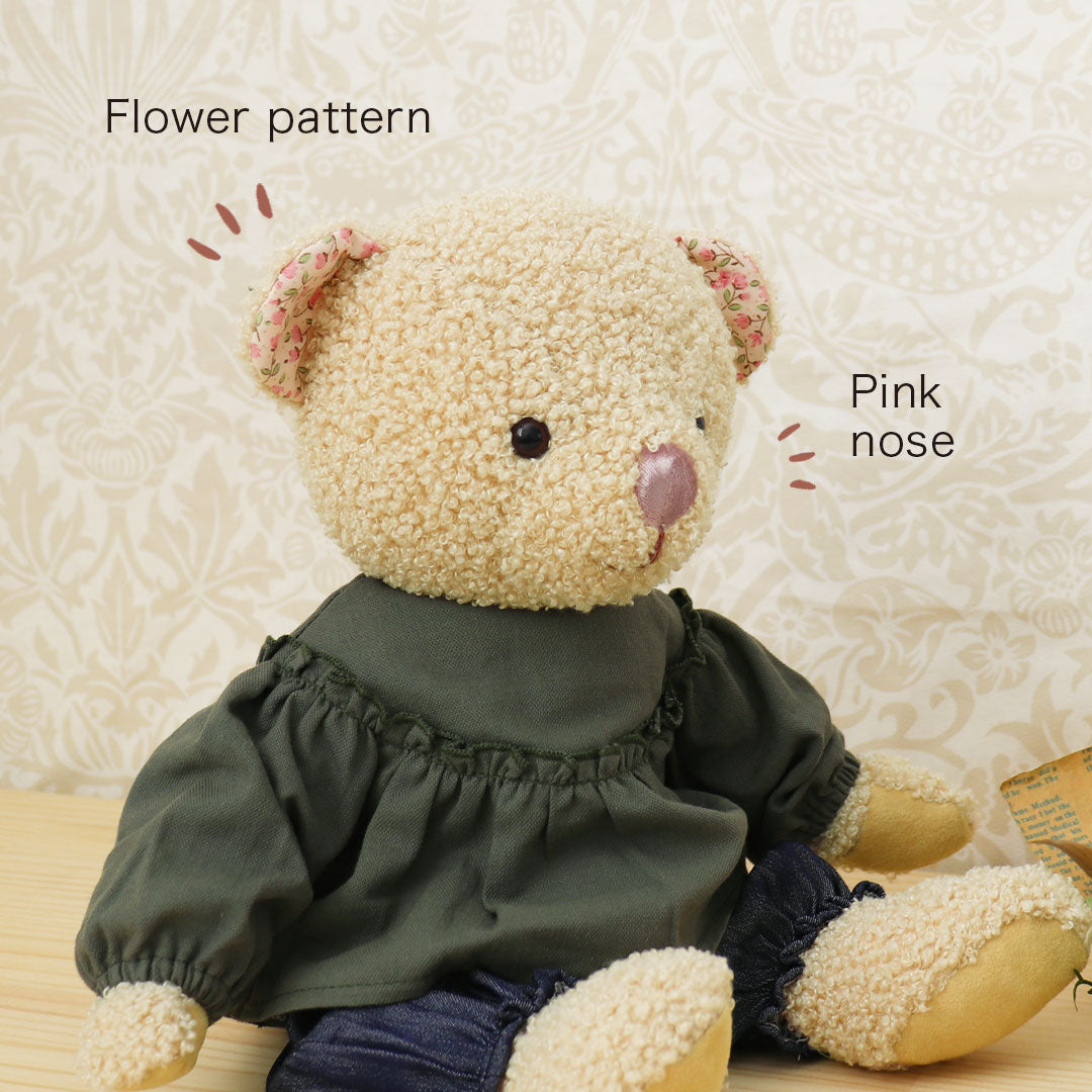 Ofelia Cinna teddybear blouse dark grey main image 1