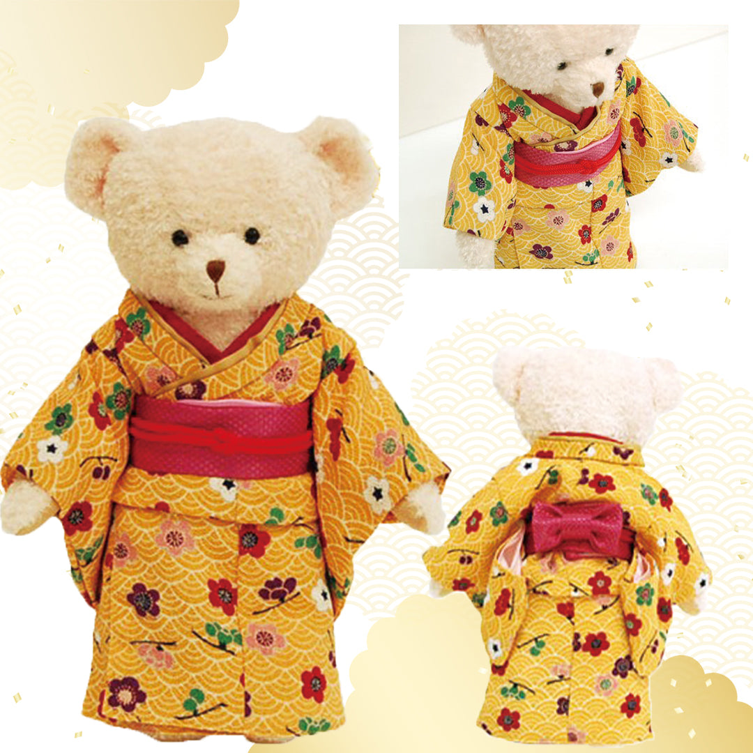 Yellow Kimono Teddy Bear – Teddy Bear Life