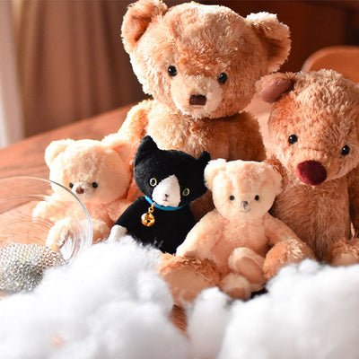 What's inside a teddy bear? Everything is made by hand.