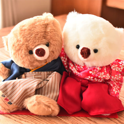 Présentation du personnel: Kimono Baby Teddy Bears