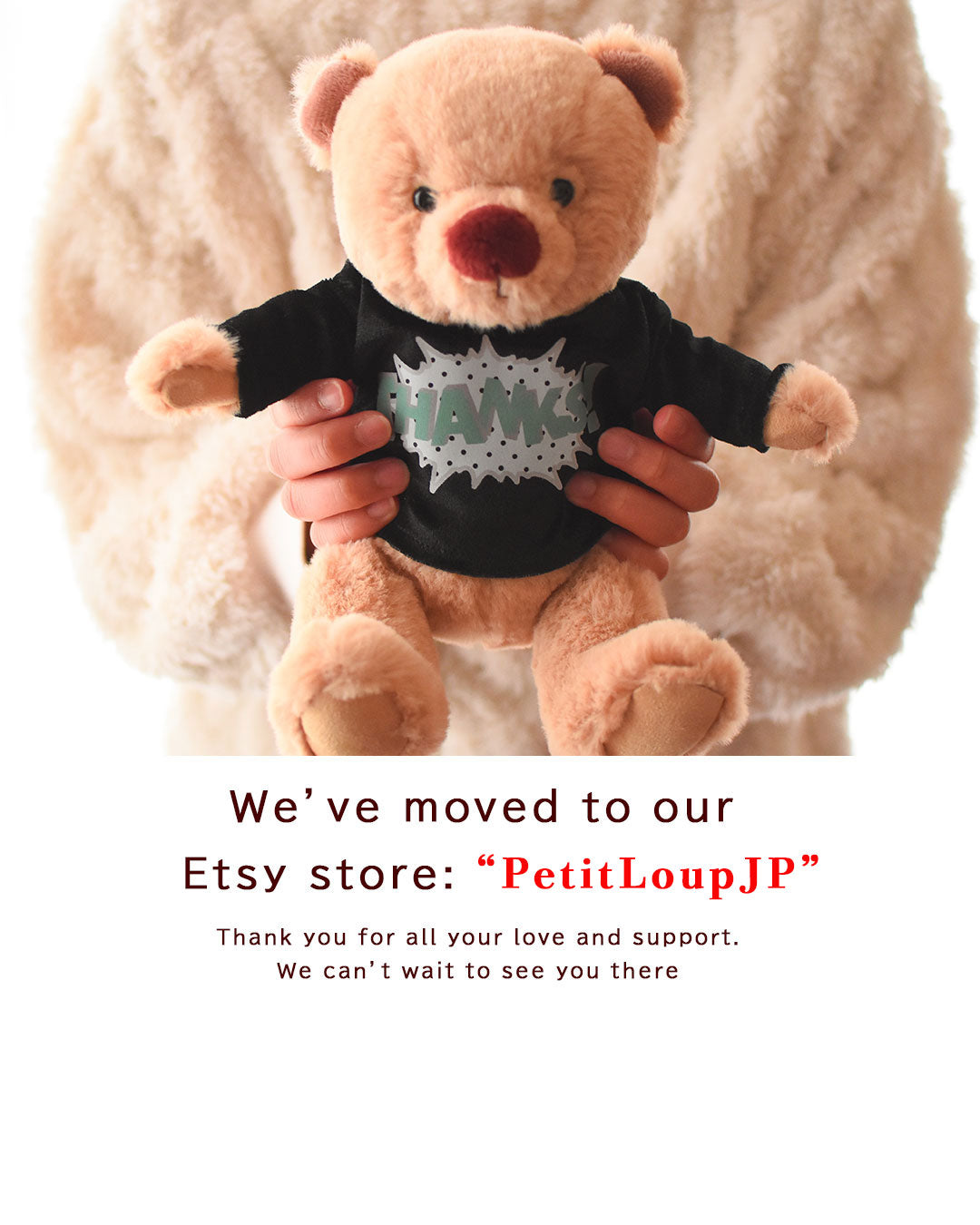 Thank you for all your orders and support!