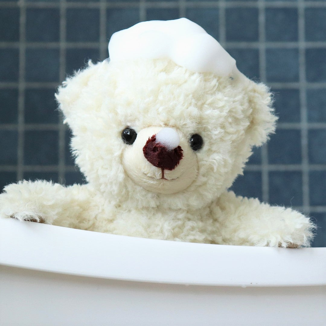 bath toy teddy bear