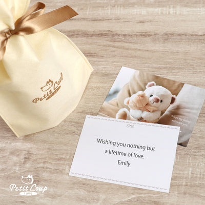 Add Wrapping ＆ Custom Message Print Card