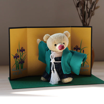Kimono Hakama Teddy Bear, May Dolls